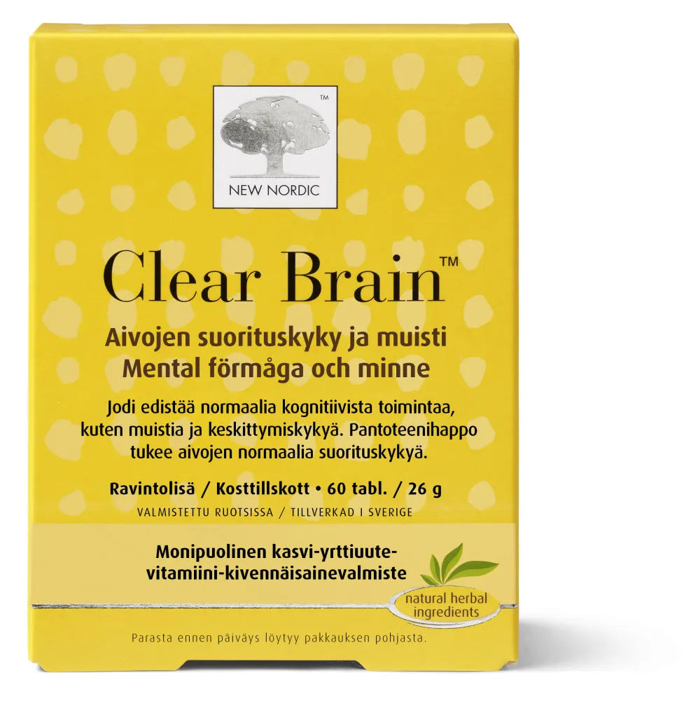 Clear Brain - Apteekki 360 Helsinki - Verkkoapteekki