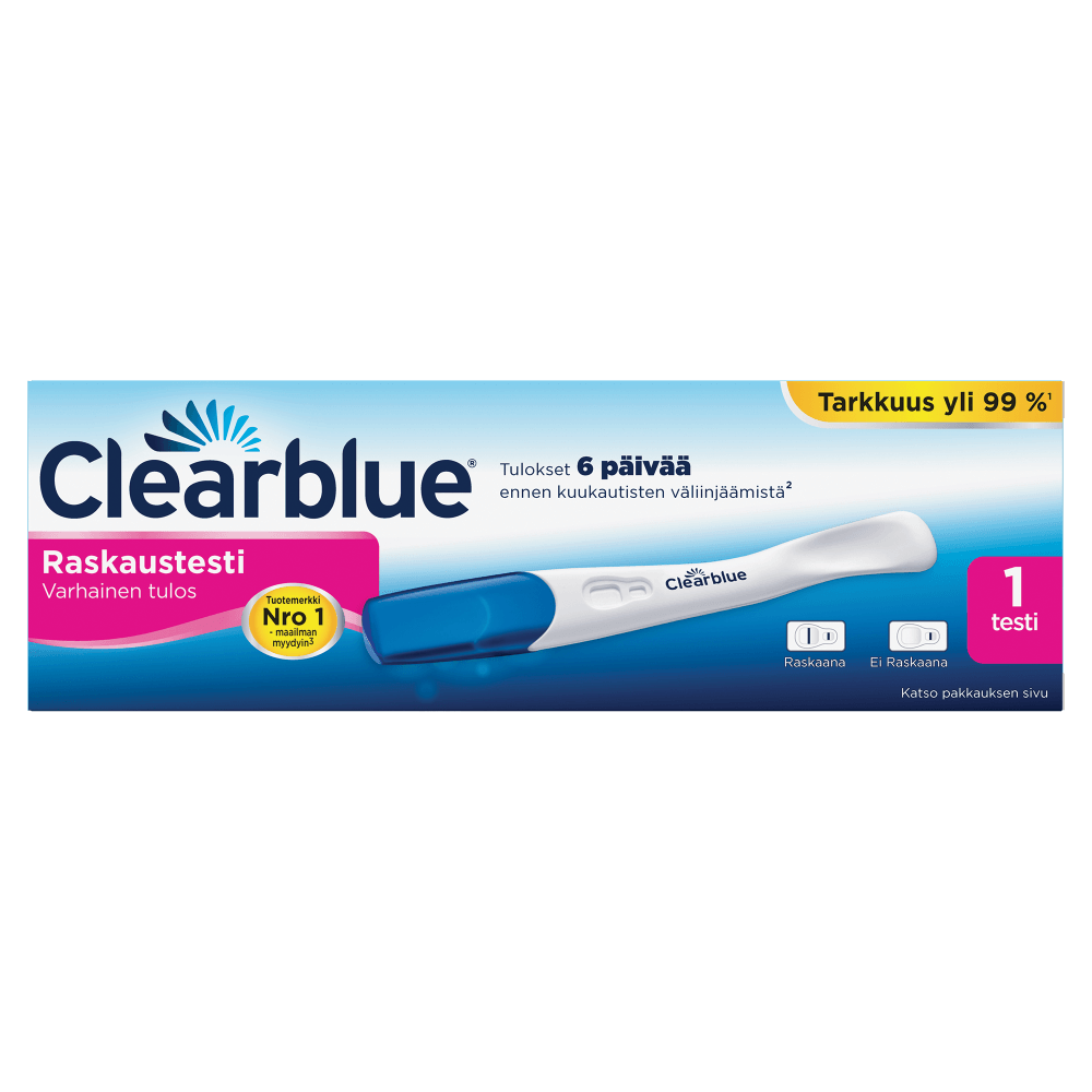 Clearblue Early Detection Varhainen Raskaustesti - Apteekki 360 Helsinki - Verkkoapteekki