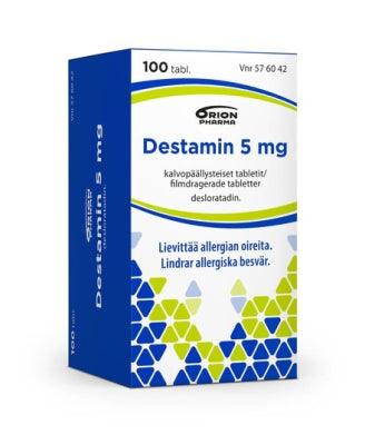 Destamin 5 Mg Tabl, Kalvopääll - Apteekki 360 Helsinki - Verkkoapteekki