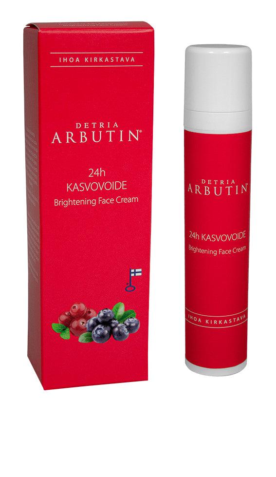 Detria Arbutin 24H Kasvovoide - Apteekki 360 Helsinki - Verkkoapteekki