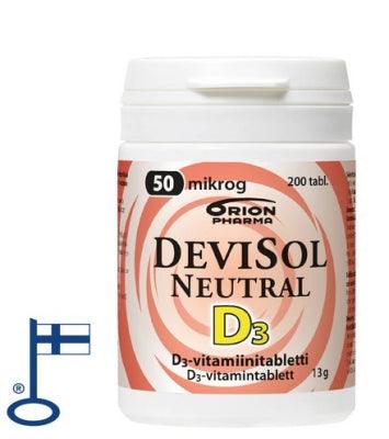 DeviSol Neutral 50 mcg - D-vitamiini - Apteekki 360 Helsinki - Verkkoapteekki