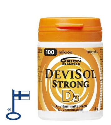 DeviSol Strong 100 mcg - D-vitamiini - Apteekki 360 Helsinki - Verkkoapteekki