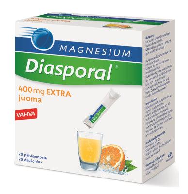 Diasporal Magnesium 400 Extra - Apteekki 360 Helsinki - Verkkoapteekki