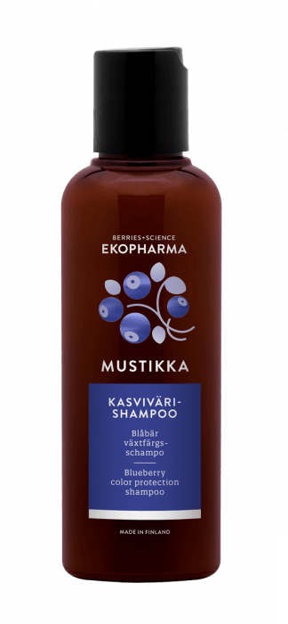 Ekopharma Mustikka Kasvivärishampoo 250Ml - Apteekki 360 Helsinki - Verkkoapteekki