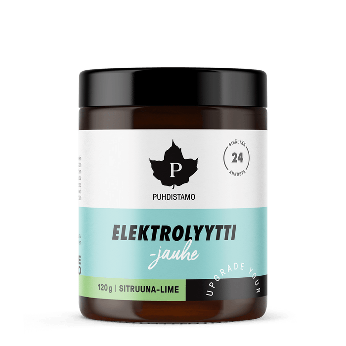 Elektrolyyttijauhe - Sitruuna Lime 120G/240G - Apteekki 360 Helsinki - Verkkoapteekki