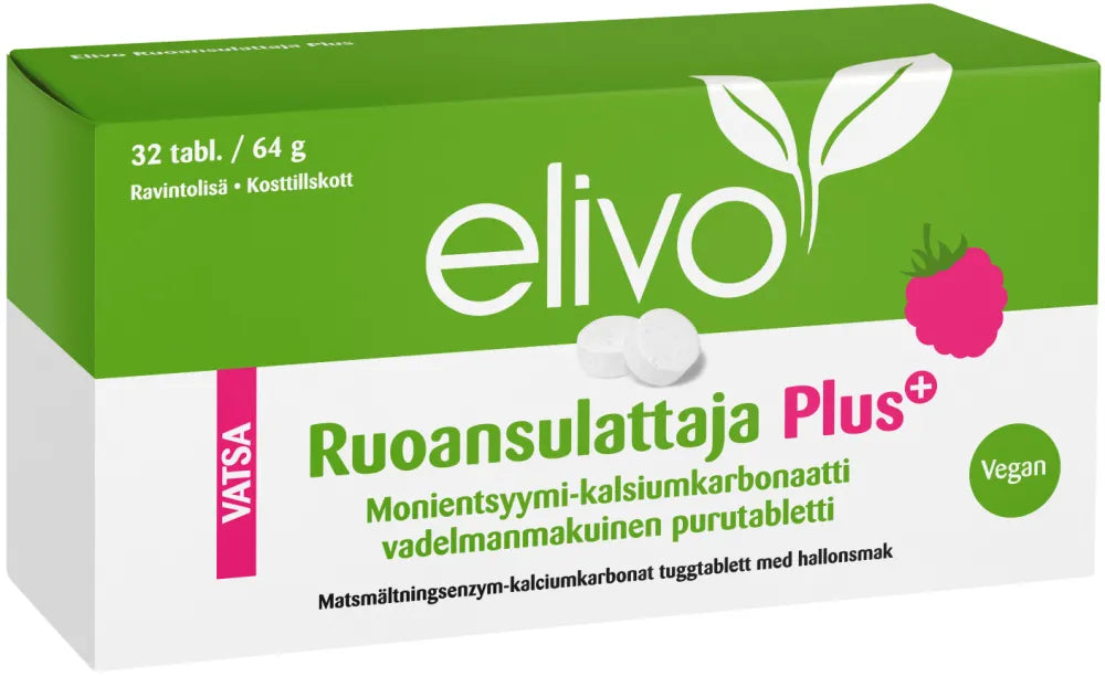 Elivo Ruoansulattaja Plus Vadelma - Apteekki 360 Helsinki - Verkkoapteekki