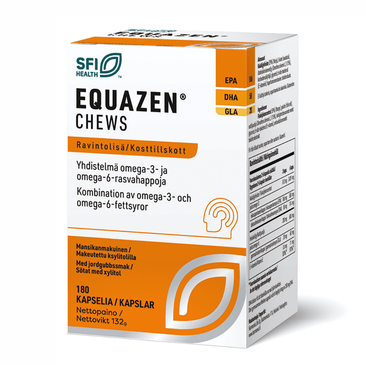 Equazen Chews Mansikka - Apteekki 360 Helsinki - Verkkoapteekki