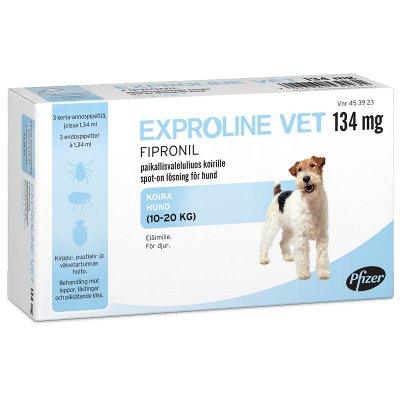 Exproline Vet 134 Mg Paikallisvaleluliuos - Apteekki 360 Helsinki - Verkkoapteekki