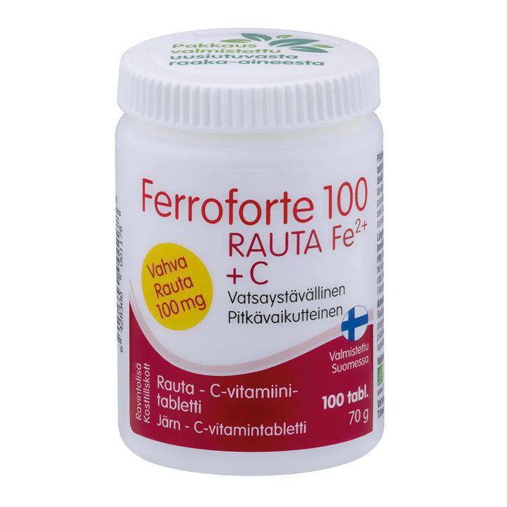 Ferroforte 100 - Apteekki 360 Helsinki - Verkkoapteekki