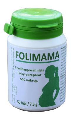 Folimama 500 Mikrog - Apteekki 360 Helsinki - Verkkoapteekki