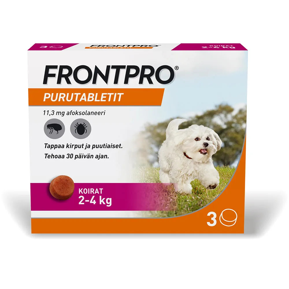 Frontpro 11,3 Mg Vet Purutabl - Apteekki 360 Helsinki - Verkkoapteekki