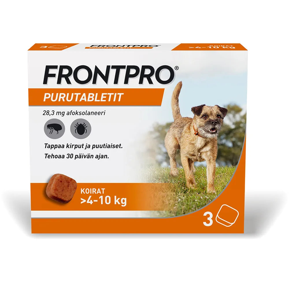 Frontpro 28,3 Mg Vet Purutabl - Apteekki 360 Helsinki - Verkkoapteekki