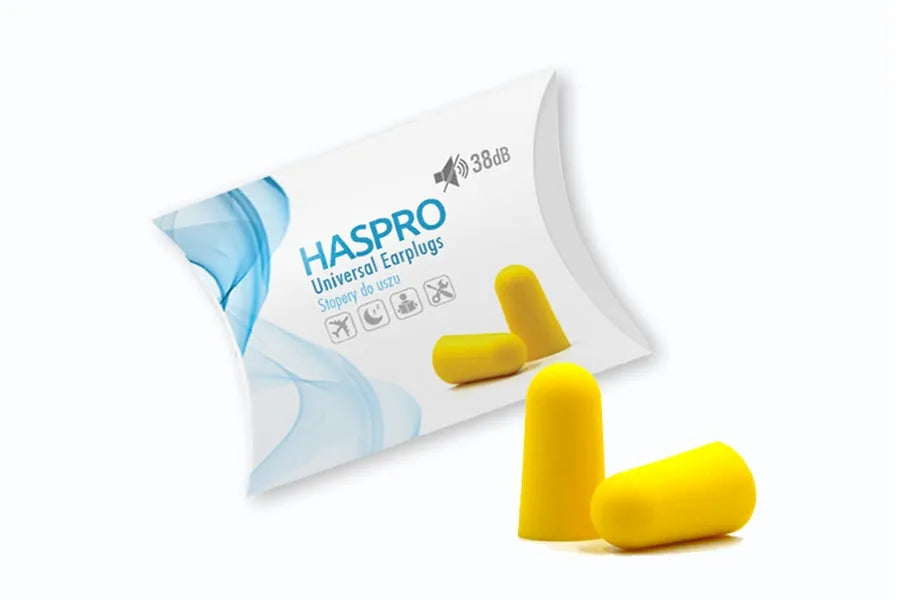 Haspro Universal Korvatulpat Keltainen - Apteekki 360 Helsinki - Verkkoapteekki