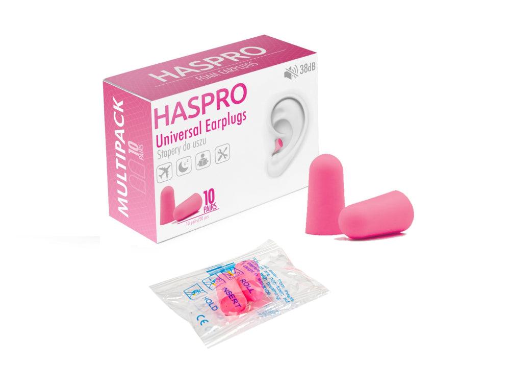 Haspro Universal Korvatulpat Pinkki - Apteekki 360 Helsinki - Verkkoapteekki