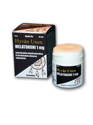 Hyvän Unen Melatoniini 1 Mg - Apteekki 360 Helsinki - Verkkoapteekki