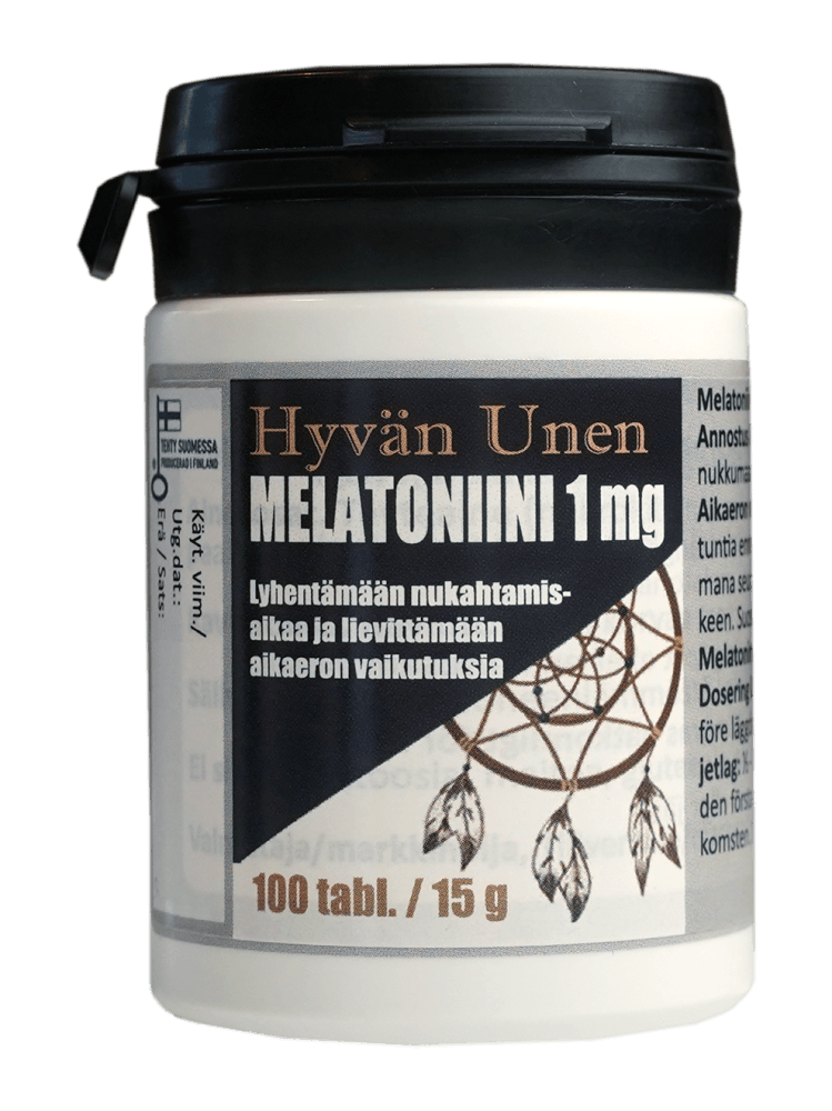 Hyvän Unen Melatoniini 1 Mg - Apteekki 360 Helsinki - Verkkoapteekki