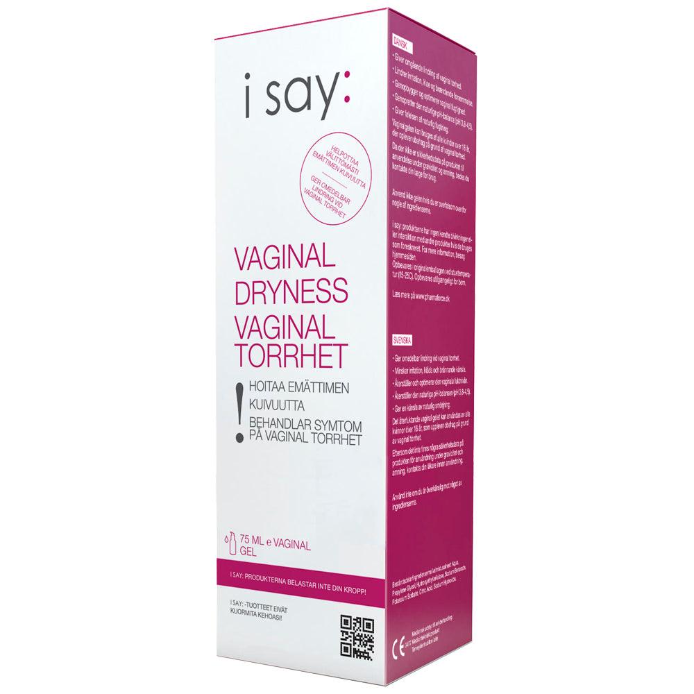 I Say: Vaginal Dryness - Apteekki 360 Helsinki - Verkkoapteekki