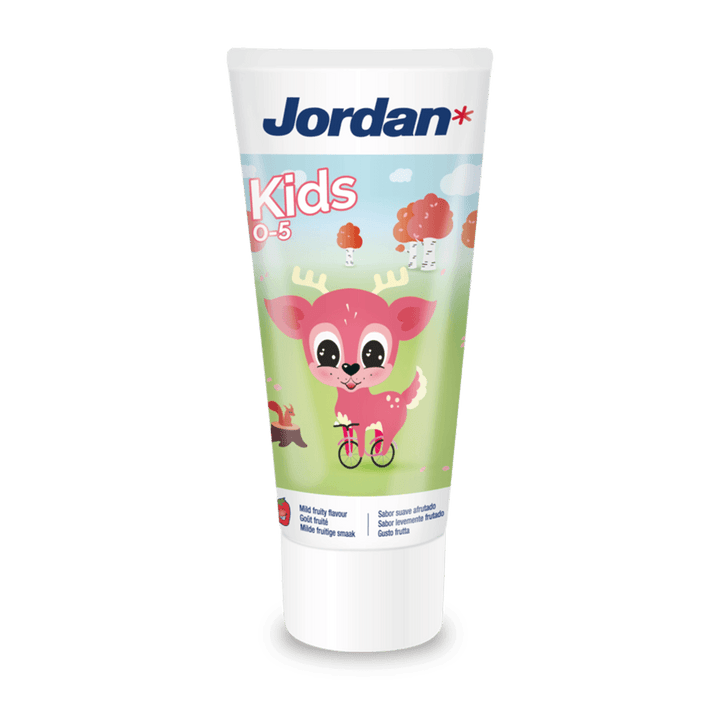 Jordan Kids 0-5-Vuotta Mild Strawberry Hammastahna - Apteekki 360 Helsinki - Verkkoapteekki
