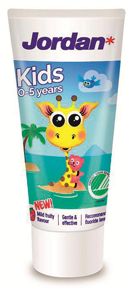 Jordan Kids 0-5-Vuotta Mild Strawberry Hammastahna - Apteekki 360 Helsinki - Verkkoapteekki