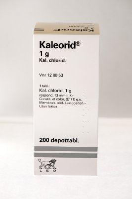 Kaleorid 1000 Mg Depottabl - Apteekki 360 Helsinki - Verkkoapteekki