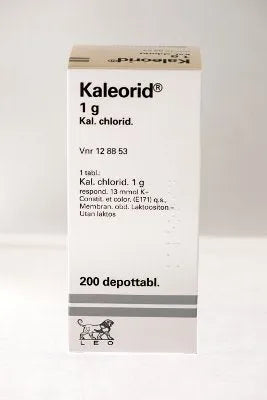 Kaleorid 1000 Mg Depottabl - Apteekki 360 Helsinki - Verkkoapteekki
