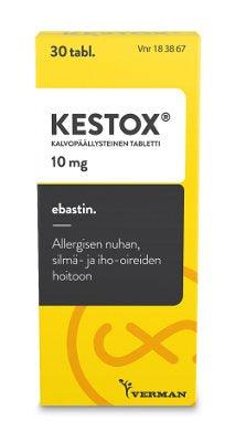 Kestox 10 Mg Tabl, Kalvopääll - Apteekki 360 Helsinki - Verkkoapteekki