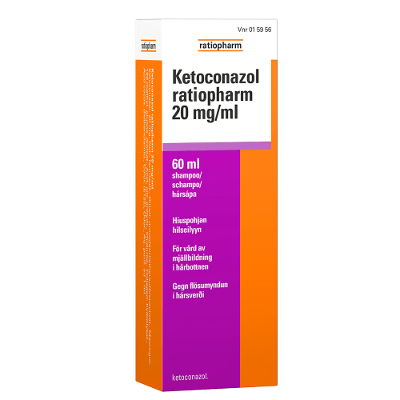 Ketoconazol Ratiopharm 20 Mg/Ml Shampoo - Apteekki 360 Helsinki - Verkkoapteekki