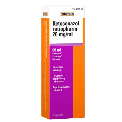 Ketoconazol Ratiopharm 20 Mg/Ml Shampoo - Apteekki 360 Helsinki - Verkkoapteekki