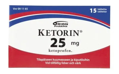 Ketorin 25 Mg Tabl - Apteekki 360 Helsinki - Verkkoapteekki