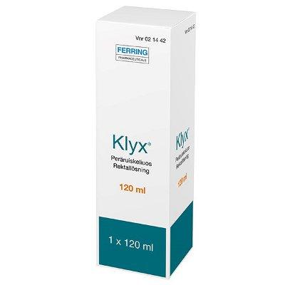 Klyx 1 Mg/Ml/250 Mg/Ml Peräruiskeliuos - Apteekki 360 Helsinki - Verkkoapteekki