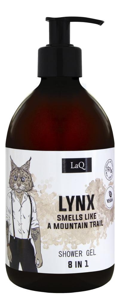 Laq Lynx 8 In 1 Suihkugeeli Miehille - Apteekki 360 Helsinki - Verkkoapteekki