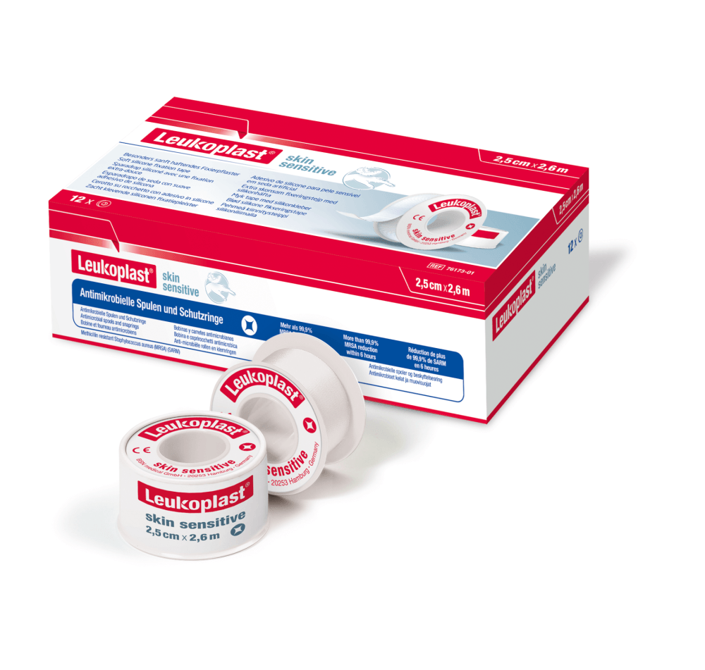Leukoplast Skin Sensitive 2,5Cmx2,6M Silikonikiinnitys - Apteekki 360 Helsinki - Verkkoapteekki