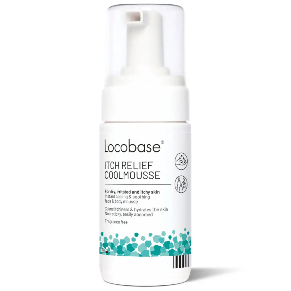 Locobase Itch Relief Coolmousse - Kutinaa lievittämään - Apteekki 360 Helsinki - Verkkoapteekki