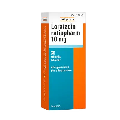 Loratadin Ratiopharm 10 Mg Tabl - Apteekki 360 Helsinki - Verkkoapteekki