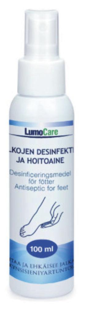 Lumocare Jalkojen Desinfektio- Ja Hoitoaine - Apteekki 360 Helsinki - Verkkoapteekki