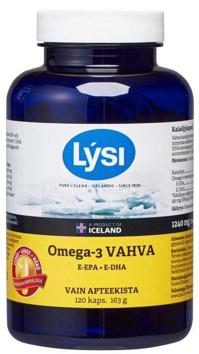 Lysi Omega-3 Vahva - Apteekki 360 Helsinki - Verkkoapteekki