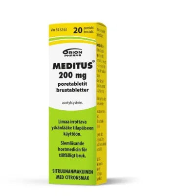 Meditus 200 Mg Poretabl - Apteekki 360 Helsinki - Verkkoapteekki