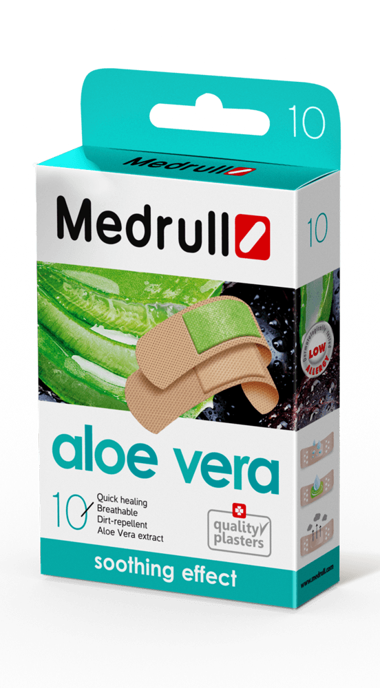 Medrull Aloe Vera Antibakteer. Laastari - Apteekki 360 Helsinki - Verkkoapteekki