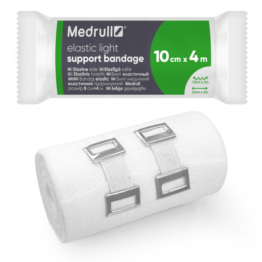 Medrull Elastinen Ideaaliside 10 Cm X 4M - Apteekki 360 Helsinki - Verkkoapteekki