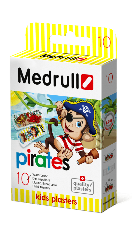 Medrull Pirates Lasten Laastari - Apteekki 360 Helsinki - Verkkoapteekki