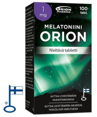 Melatoniini Orion 1 Mg, Nieltävä - Apteekki 360 Helsinki - Verkkoapteekki