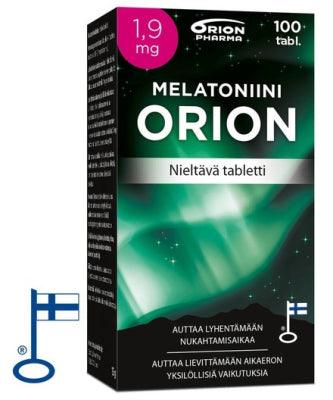 Melatoniini Orion 1,9 Mg, Nieltävä - Apteekki 360 Helsinki - Verkkoapteekki