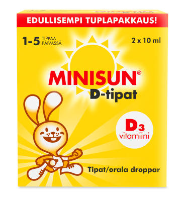 Minisun Drops - D-vitamiini vauvalle - Apteekki 360 Helsinki - Verkkoapteekki