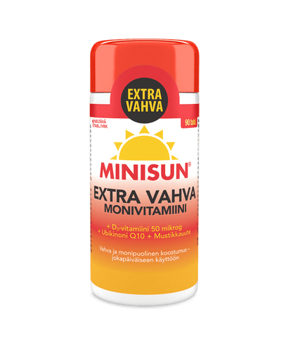 Minisun Monivitamiini Extra Vahva - Apteekki 360 Helsinki - Verkkoapteekki