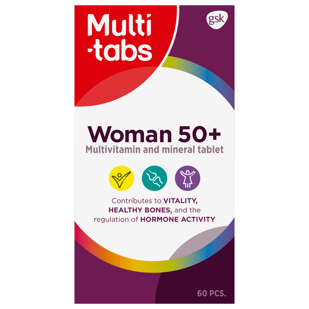 Multi-Tabs Woman 50+ Monivitamiini - Apteekki 360 Helsinki - Verkkoapteekki