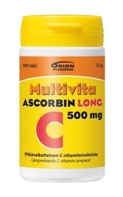 Multivita Ascorbin Long 500 Mg - Apteekki 360 Helsinki - Verkkoapteekki