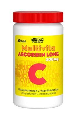 Multivita Ascorbin Long 500 Mg - Apteekki 360 Helsinki - Verkkoapteekki