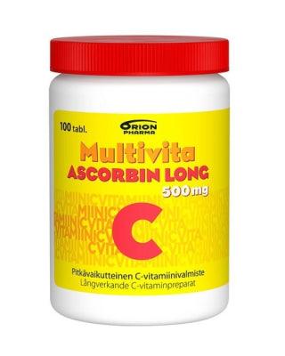 Multivita Ascorbin Long 500 Mg - Apteekki 360 Helsinki - Verkkoapteekki