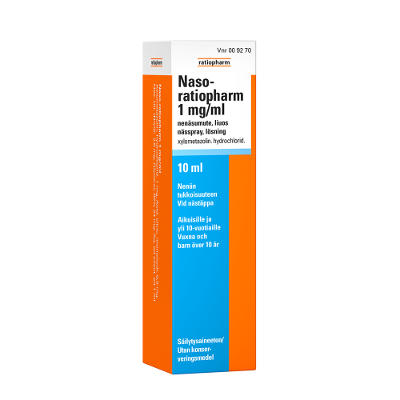 Naso-Ratiopharm 1 Mg/Ml Nenäsumute, Liuos - Apteekki 360 Helsinki - Verkkoapteekki