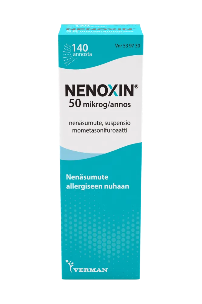 Nenoxin 0,05 Mg/Annos Nenäsumute, Susp - Apteekki 360 Helsinki - Verkkoapteekki